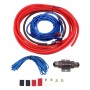 1200W 10GA Car Copper Clad Aluminum Power Subwoofer Amplifier Audio Wire Cable Kit with 60Amp Fuse Holder