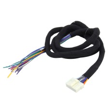 Universal Car Radio Stereo Ampplified DSP Extension Cable Wiring Harness, Cable Length: 1.5m