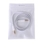 1M Audio Stereo Cable 3.5mm Stereo Aux Cable Audiophile Grade Male to Male(White)