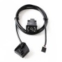 AUX Adapter Switch Plug + Wiring Hardness for Volkswagen Audi MFD2 RNS2 / Ford, Cable Length: 1.5m