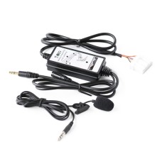 Car Aux Audio Cable Cable Bluetooth Music + Aux + Mic Digital Disc Box для Mazda 3/CX7/323/MX5