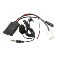 Car Wireless Audio Adapter Cable Bluetooth Music AUX  Receiver + MIC Phone Function for Mazda 5 8 CX9 CX7