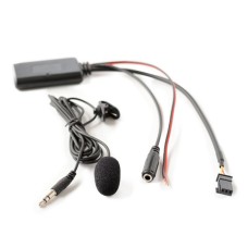 Car AUX Bluetooth Audio Cable Wiring Harness for Mercedes-Benz E Class with Comand System