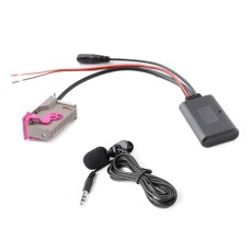 Car RNS-E 32PIN Bluetooth Music + Mic Call Aux Audio Cable для Audi A3 A4 A6 A8 TT R8