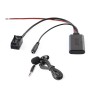 Car Bluetooth Music AUX Audio Cable + MIC for Audi A4 / Volkswagen Golf