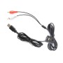 Car Universal Modified USB -Aux Extension Cable USB+2RCA LOTUS MALE SWELTER для Alpine / Pioneer