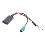 Car AUX Bluetooth Wireless Music Audio Cable + MIC for Alpine Kce-237b 123E 101E 102E 105E 117J 305S