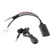 Motorcycle 3-pin AUX IN Bluetooth Music + MIC Phone for Honda Goldwing gl1800