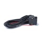 A0398 ATV Thumb Switch Control Cable Motorcycle Switch Handlebar Control Line, Cable Length: 3m