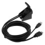 USB 2.0 и HDMI (тип-А) Удлиняющий кабель мужского до женского, длина: 2M