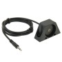 3.5mm Male to Female Extension Cable with Car Flush Mount, Length: 1m