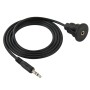 3.5mm Male to Female Extension Cable with Car Flush Mount, Length: 1m