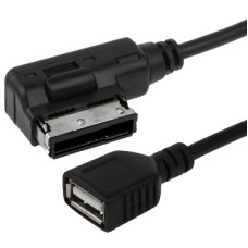 Multimedia Digital Audio AMI в USB -адаптер кабель для Audi (Black)