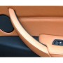 Интерьер автомобиля правая ручка Внутренняя дверная панель подлокотника тянет 51416969402 для BMW X5 / X6, левый привод (коричневый)