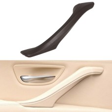 Кожаная кожа левая сторона внутренняя дверная ручка сборка 51417225854 для BMW 5 серии F10 / F18 2011-2017 (MOCHA)
