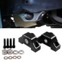 Car Engine Motor Torque Mount Kit for Honda 1992-2000 Honda Civic D15 / D16 / B16 / B18 / B20 (Black)