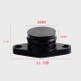 6 PCS 22mm Swirl Flap Flaps Delete Removal Blanks Plugs for BMW M57 (6-cylinder)(Black)