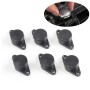 6 PCS 33mm Swirl Flap Flaps Delete Removal Blanks Plugs for BMW M57 (6-cylinder)(Black)