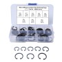 80 PCS Car C Shape Circlip Snap Ring Assortment Retaining Rings