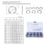 180 PCS Car C Shape Circlip Snap Ring Assortment Retaining Rings