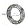 Automotive Steering Wheel Bearings Deep Groove Ball Thin Wall Bearings