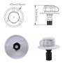 19mm Water Inlet Fill Hatch Lock One Way Non Return Check Valve for RV Camper Trailer Cars