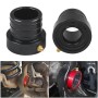 For Jeep Wrangler JK TJ Dana 30/44 Car Modification Front inner Outer Shaft Tube Seal Kit (Black)