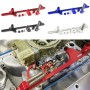 Car Modification Accessories Aluminum Alloy 4500 Series Cable Base Throttle Bracket Throttle Valve Cable(Red)