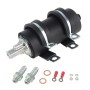 Car GSL392 Fuel Pump Inline High Pressure 255LPH Performance with Kit(Black)