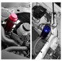 Car Universal Modified Aluminum Alloy Cooling Water Tank Bottle Can, Capacity: 800ML (Red)