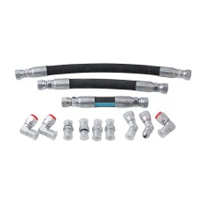HF075 High Pressure Oil Pump (HPOP) Hoses Lines Fittings Set for 1994-1997 OBS Ford Powerstroke Turbo 7.3L