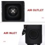 Snap-in Car Air Heater Fuel Parking Heater, Specifications: Single Hole 5000W-Liquid Crystal Switch