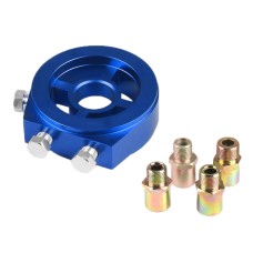 Car Modification Oil Temperature and Oil Pressure Gauge Adapter (Blue)