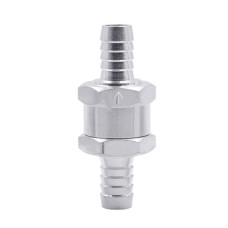 Car 10mm Aluminium Alloy Fuel Petrol One Way Non Return Check Valve