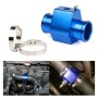 Car Water Temperature Meter Temperature Gauge Joint Pipe Radiator Sensor Adaptor Clamps, Size:30mm(Blue)