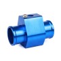 Car Water Temperature Meter Temperature Gauge Joint Pipe Radiator Sensor Adaptor Clamps, Size:30mm(Blue)