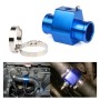 Car Water Temperature Meter Temperature Gauge Joint Pipe Radiator Sensor Adaptor Clamps, Size:40mm(Blue)