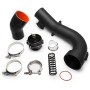 JQG1006-BK Car Modified 50mm Turbo Intake Pipe Kit for BMW N54 E88 E90