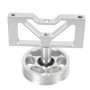 Car Modification Air Pump Idle Bracket with Pulley for Ford Mustang 5.0 1979-1995(Silver)