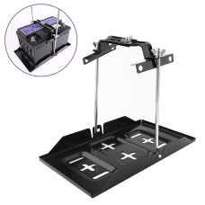 Car Universal Battery Bracket Adjustable Battery Fixed Holder + Base Tray, Size:28.5cm Base + 19cm Bracket