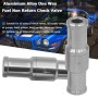 Car Aluminum Alloy Gasoline Fuel Check Valve, Size:M12(Silver)