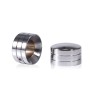 HP-Q072 4 PCS / Set Engine Screw Cap Accessories Aluminum Alloy Screw Cover Suitable For Harley(Silver)