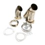 Stainless Steel Car Remote Control Electric Exhaust Valve Pipe Set, Size: 3 inch