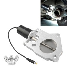 Universal Car 2.5 inch Stainless Steel Racing Electric Exhaust Cutout Valves Control Motor Kit