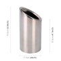 Car Styling Stainless Steel Exhaust Tail Muffler Tip Pipe for VW Volkswagen 1.2T Swept Volume(Silver)