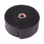 10m Cotton Material Exhaust Wrap Auto Motorcycle Exhaust Heat Shield Wrap Heat Resistant Wrap, Random Color Delivery