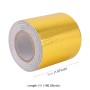 5m Exhaust Wrap Auto Motor Exhaust Heat Shield Aluminum Foil Paper Heat Resistant Wrap