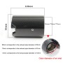 Car Modified Glossy Surface Exhaust Pipe Carbon Fiber Tail Throatfor BMW M2 / M3 / M4 / M5, Outer Diameter of Air Inlet:66mm