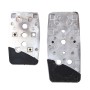 3 PCS Universal Stainless Steel Car Safety Manual Brake Pedals Pads