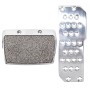 2 in 1 Stainless Steel Car Safety Automatic Gas Brake Pedals Pads for Honda